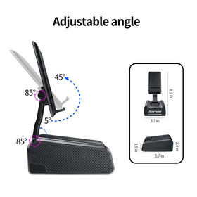 JTEMAN kitchen counter stand with speaker for listening ease