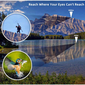 JTZXJJX durable-rubber-armour-binoculars offer a reliable grip in wet weather.
