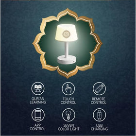 JUELUNE mobile app control on phone, quick Azan and playback setup