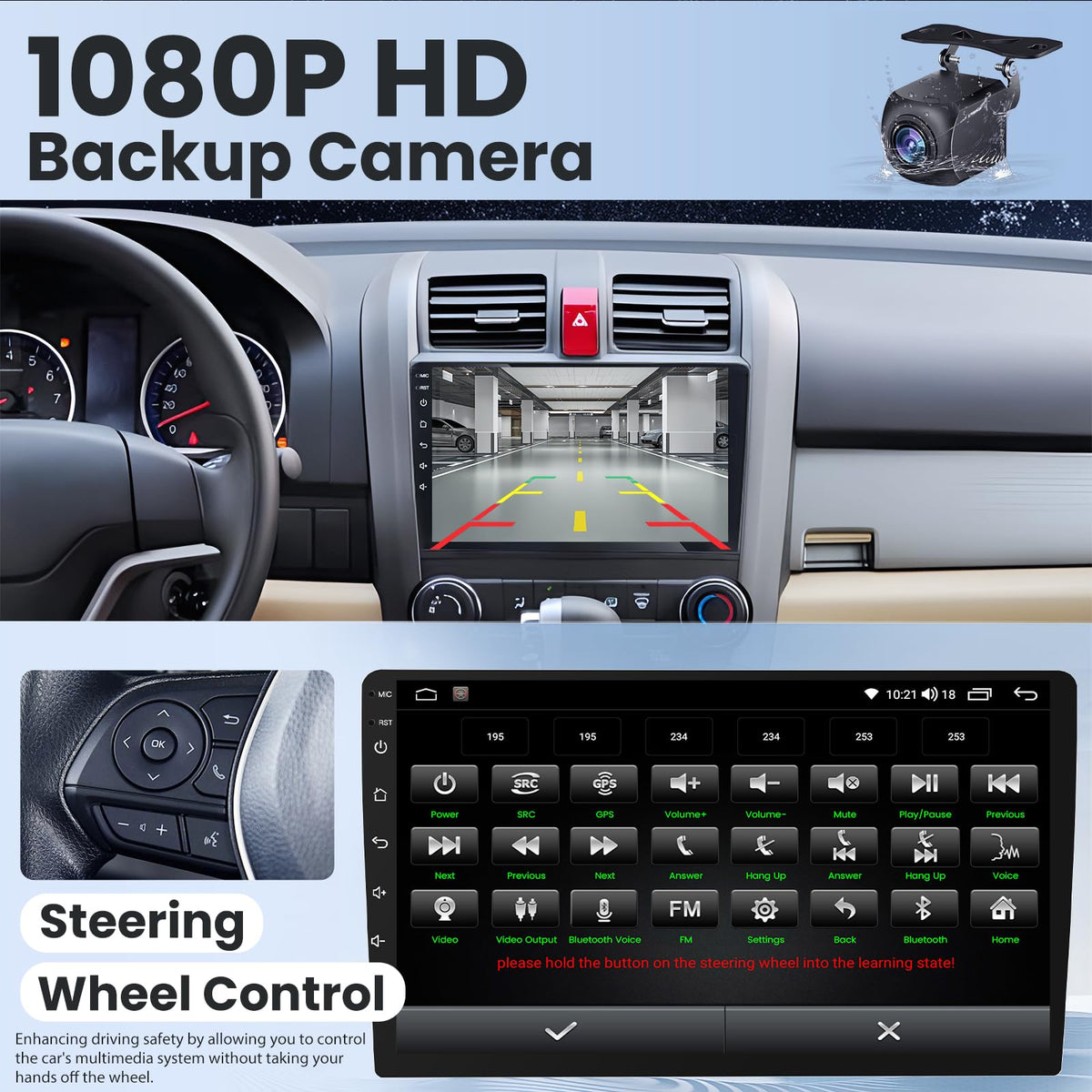 Jufodrca CR-V offline GPS maps for reliable navigation on the go.