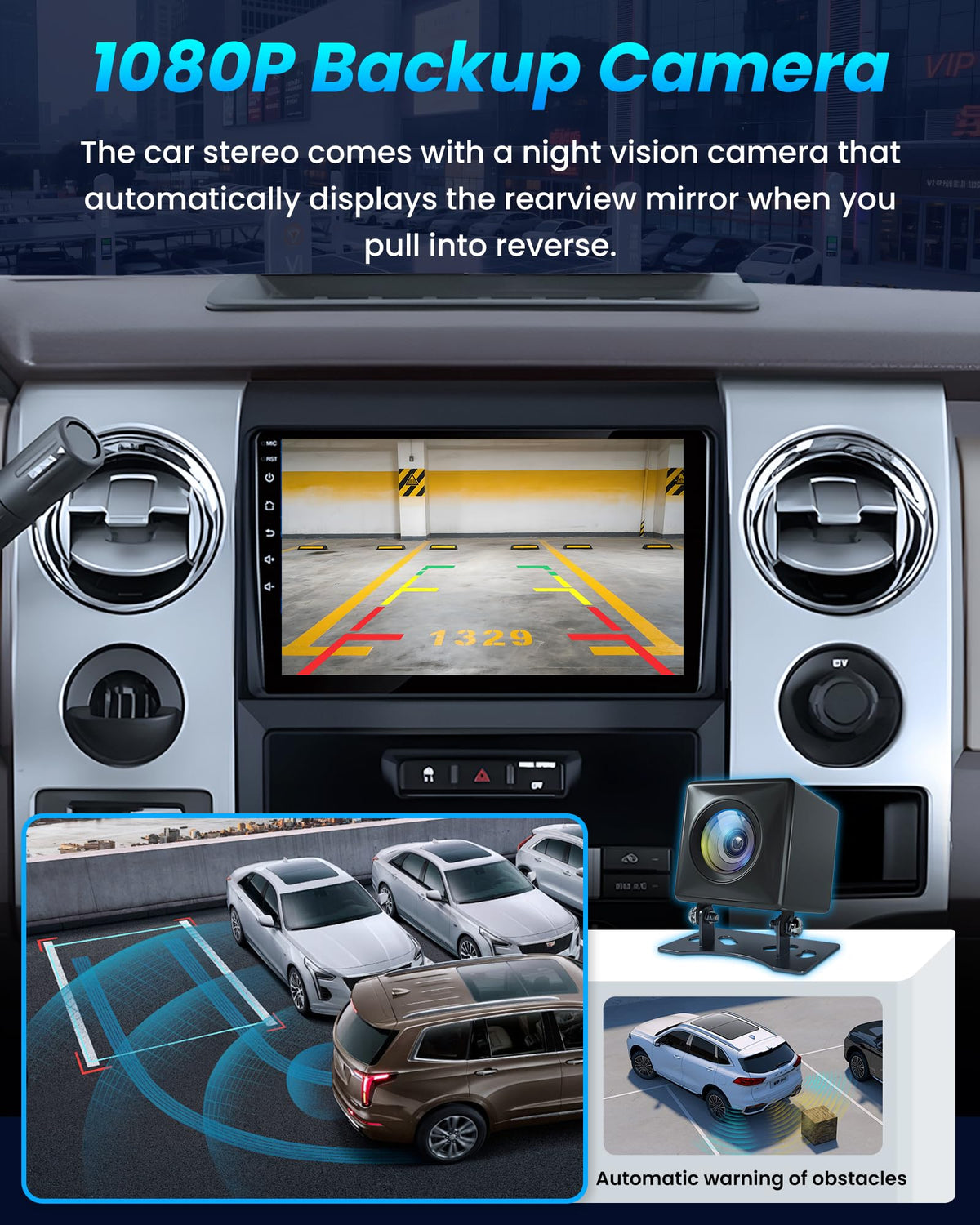 Jufodrca Ford F-150 SWC controlled via steering wheel