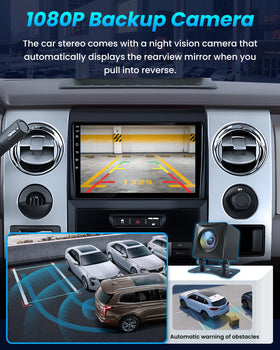Jufodrca Ford F-150 SWC controlled via steering wheel