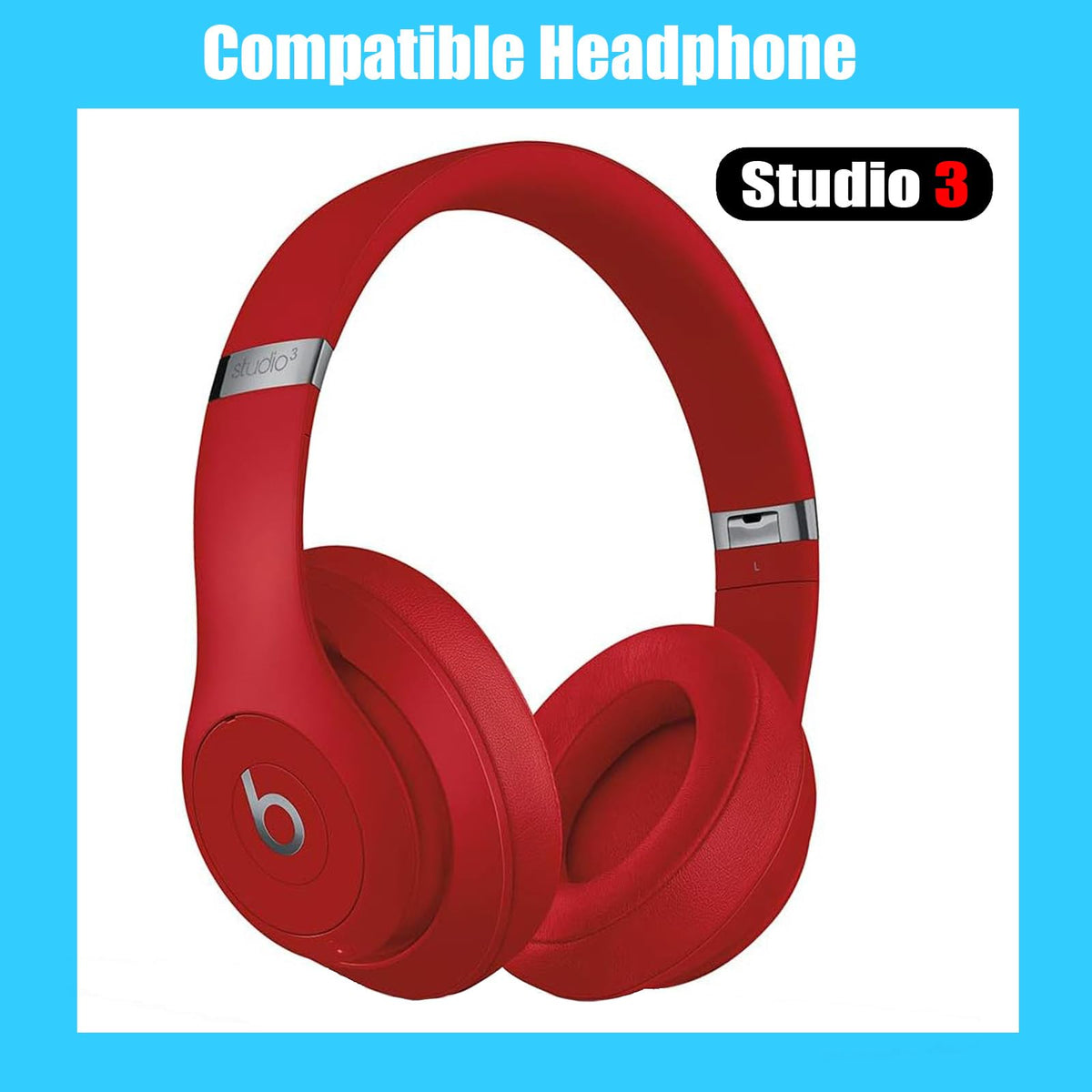 JULONGCR Studio 3 headband skeleton: durable metal core supports longevity.