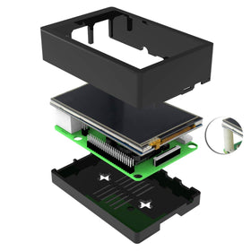 JUN-ELECTRON Raspberry Pi 4 with built-in fan cooling in action