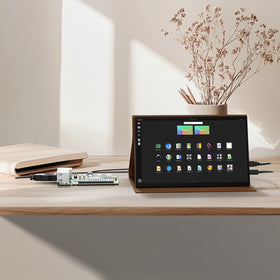 JUN-ELECTRON side profile with mini HDMI port showing easy connectivity benefit