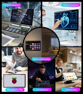 JUNEBOX 15.6-inch touchscreen monitor 10-point touch offers fast, accurate input for windows and apps.