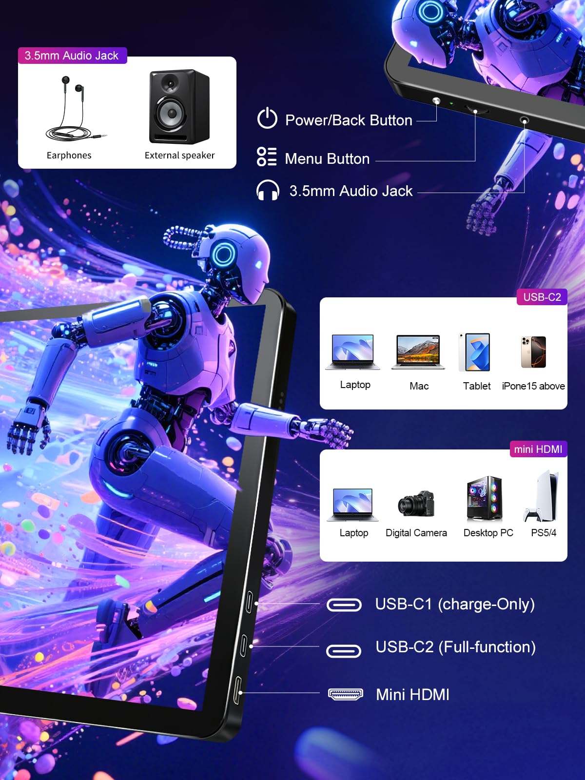 JUNEBOX display surface showing anti-glare matte finish and clearer outdoor visibility