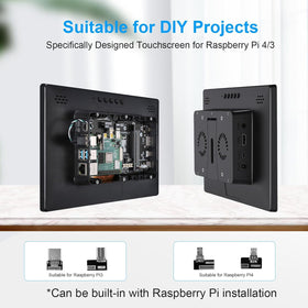 JUNEBOX HDMI plug-and-play connection with USB touch input.