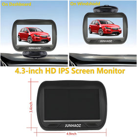 Junhaoz night vision enhances visibility in low-light parking.