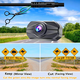 Junhaoz wide-angle view helps you see blind spots clearly.