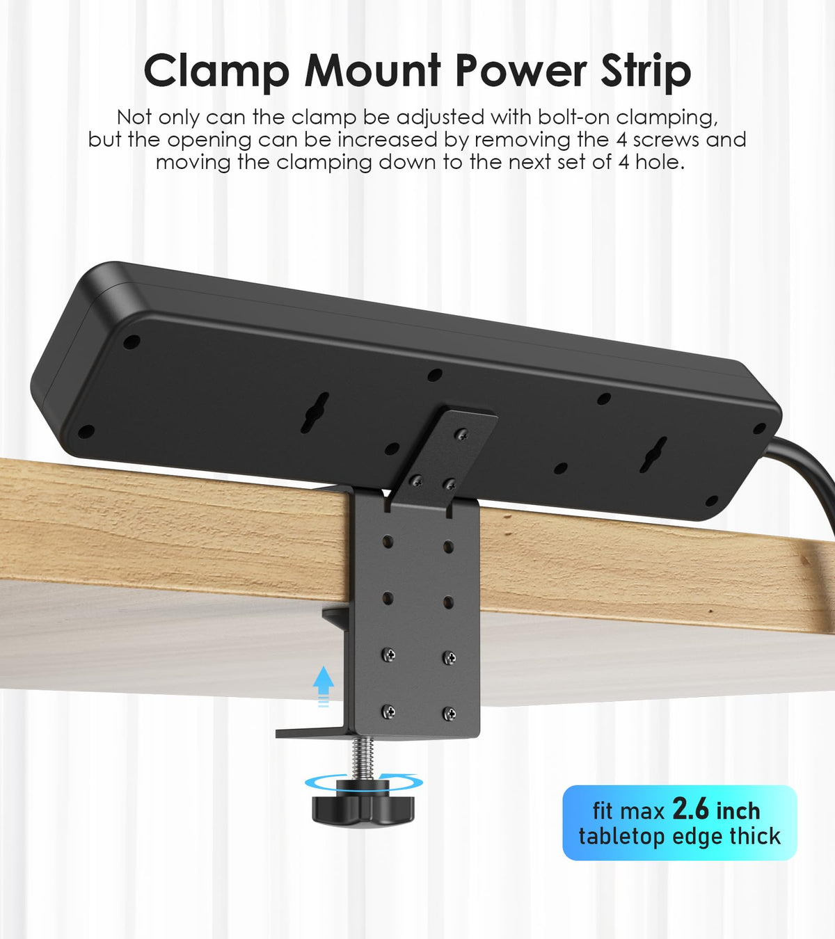JUNNUJ surge protector provides 1200J protection for electronics