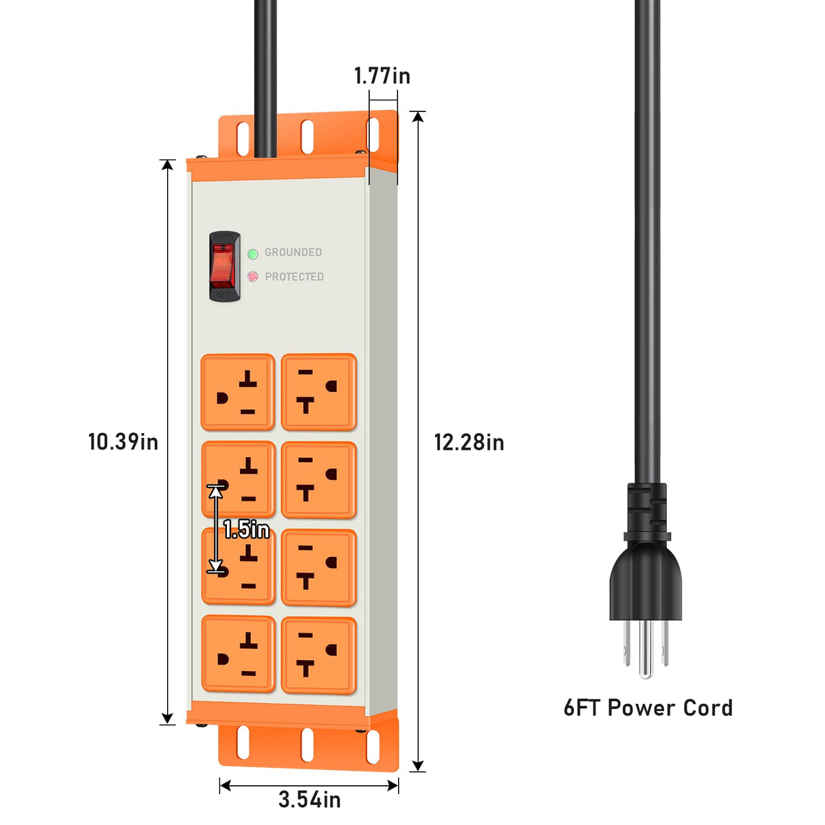JUNNUJ in a garage powering tools and chargers benefit: organized workshop power