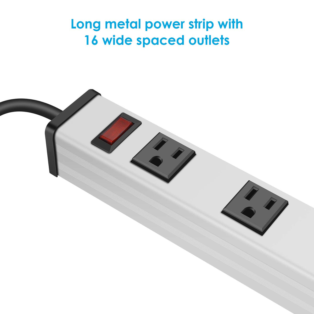 JUNNUJ multiple large adapters plugged in showing uninterrupted simultaneous use