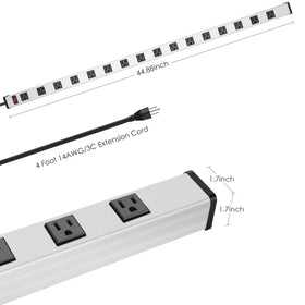 JUNNUJ rocker switch with illuminated indicator demonstrating easy power control and visible on/off status