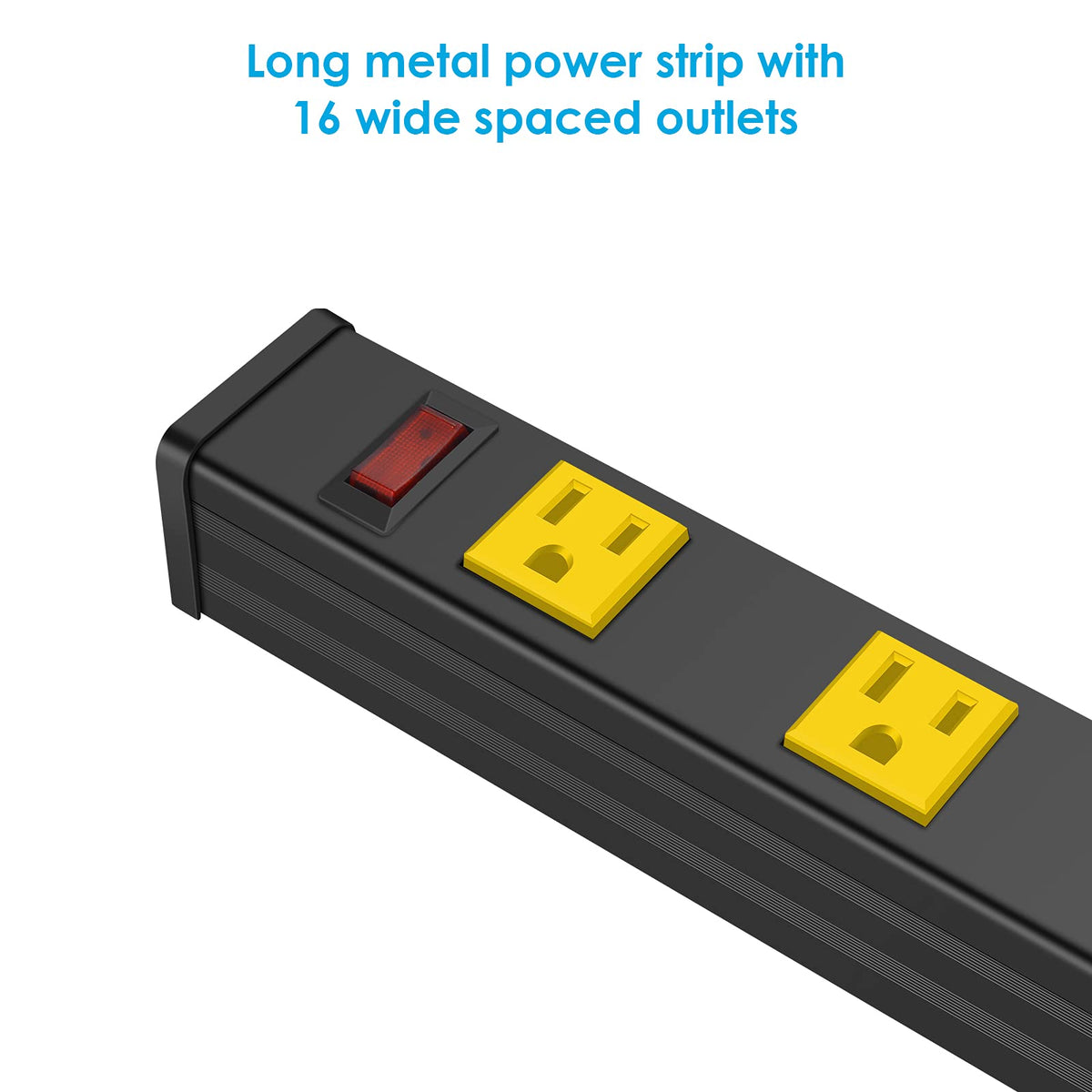 JUNNUJ closeup of on/off switch and label for quick power control and clarity