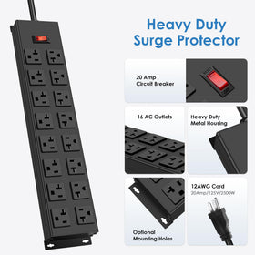 JUNNUJ in-use with tool chargers plugged in to illustrate organized multi-device power
