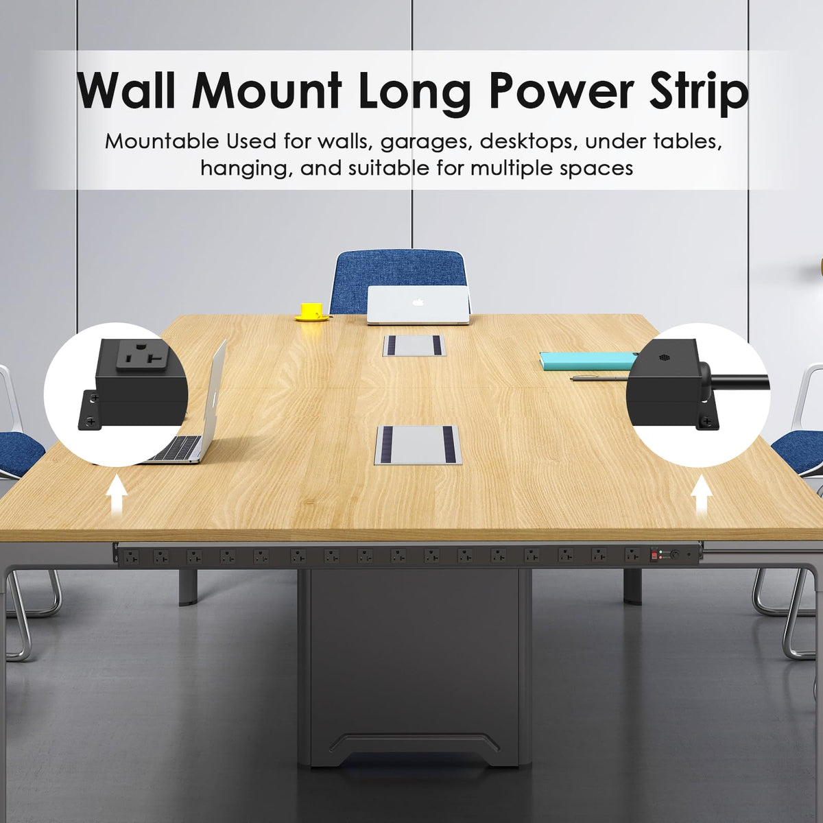 JUNNUJ workbench in use powering many tools demonstrating organized power distribution
