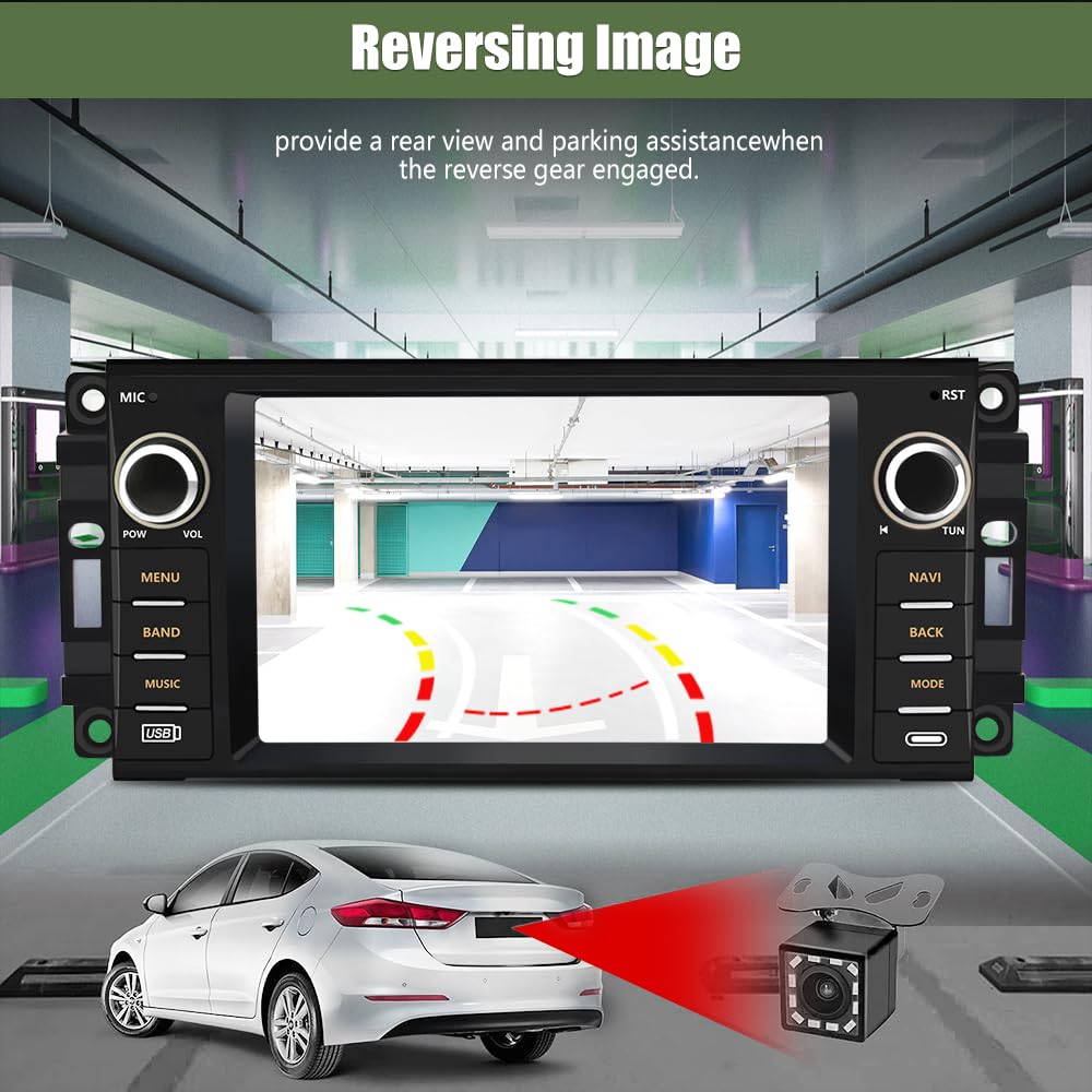 Junsun 4Core steering wheel control for safer, easier adjustments.