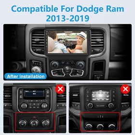Junsun cargo camera view for Dodge Ram, monitor rear cargo status during loading.