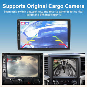 Junsun cargo camera compatibility for monitoring cargo while backing up