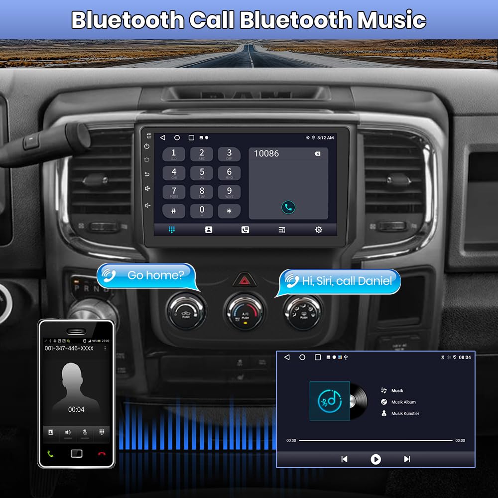 Junsun Android 13 head unit with WiFi and BT for smooth streaming