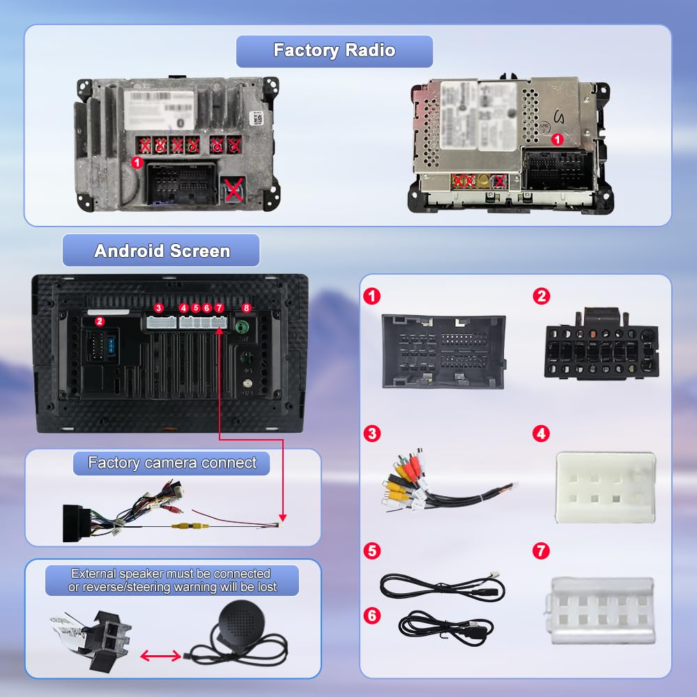 Junsun rearview and FM/AM integration supports safer driving