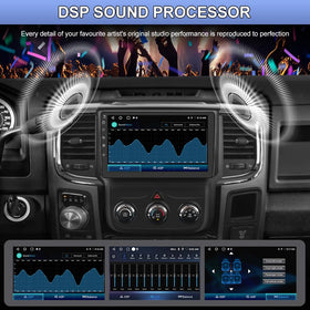 Junsun GPS navigation with live traffic for Dodge Ram daily trips