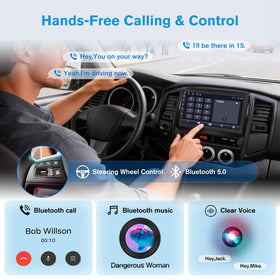 Junsun screen mirroring projects your phone onto the main display.