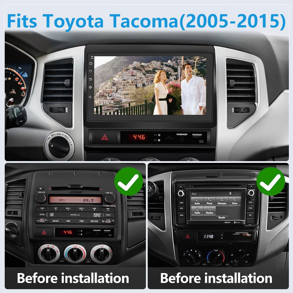 Junsun plug-and-play harness enables easy Toyota Tacoma installation.