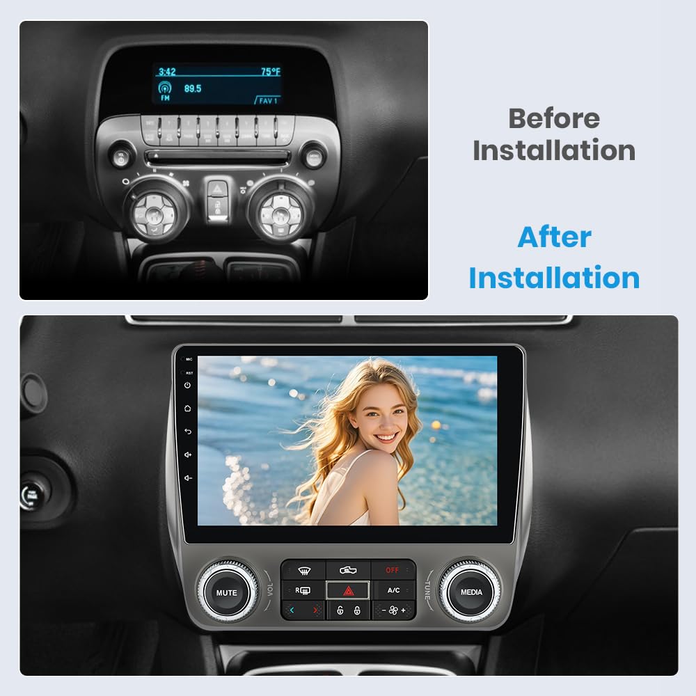 Junsun wireless CarPlay and Android Auto for effortless device mirroring.
