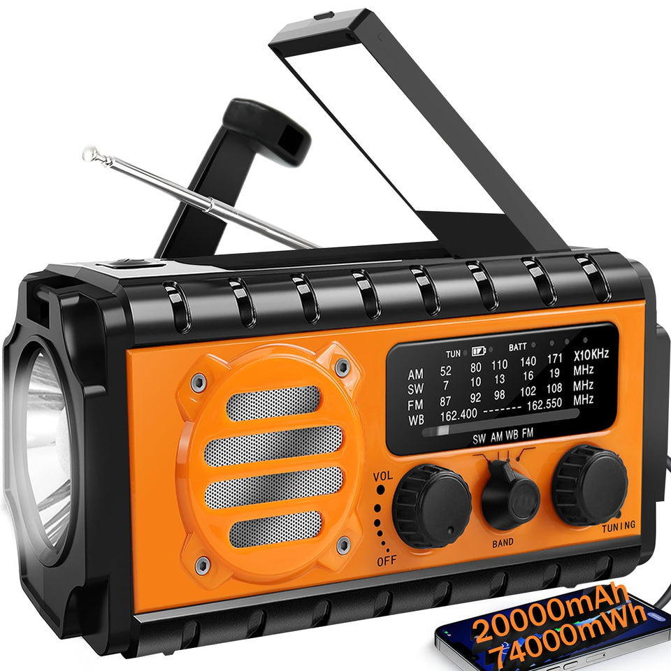 Juvihuxy front view showing orange housing and controls, for quick identification