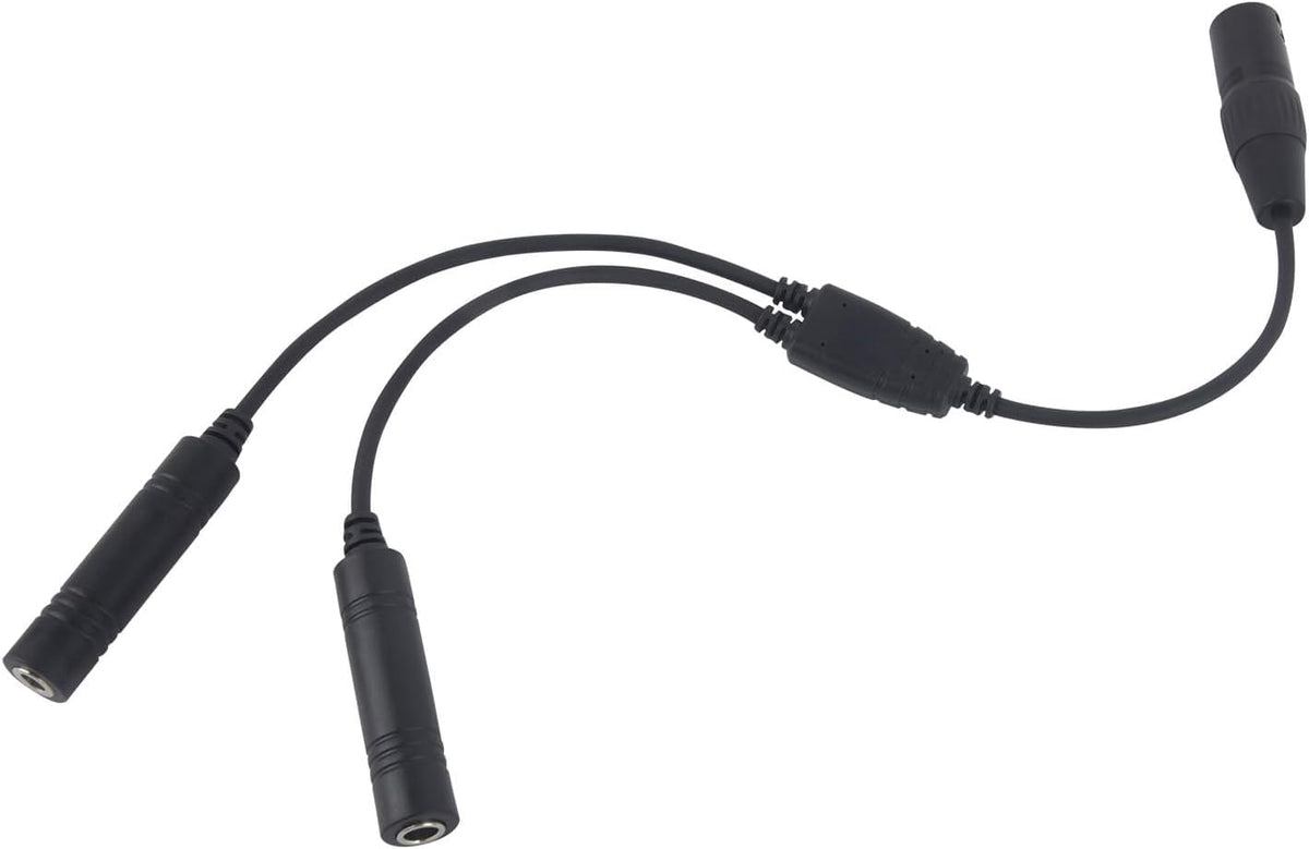 JUYODE adapter front view showing connectors and compact design for easy use