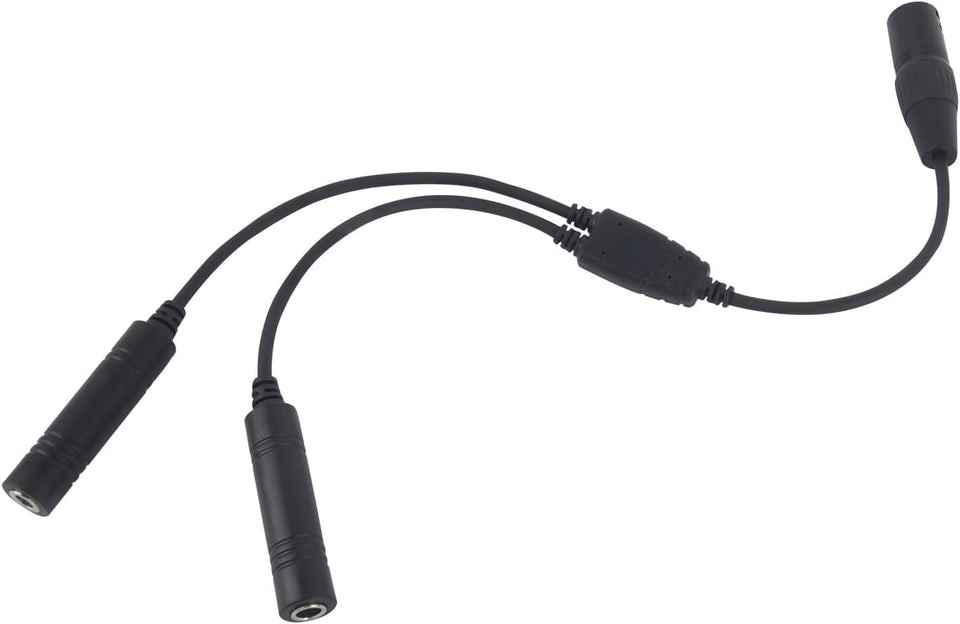 JUYODE adapter front view showing connectors and compact design for easy use