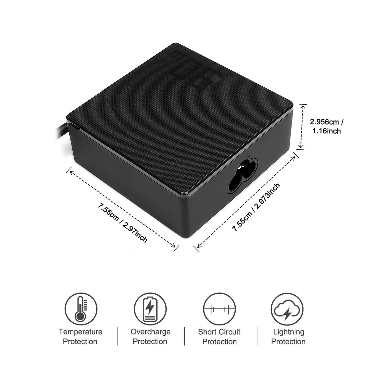 JUYOON 90W power brick for Asus gaming displays shows broad compatibility