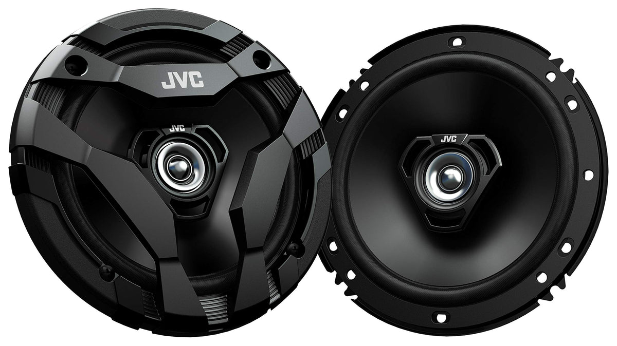 JVC CS-DF620 front view showing black grille and improved appearance