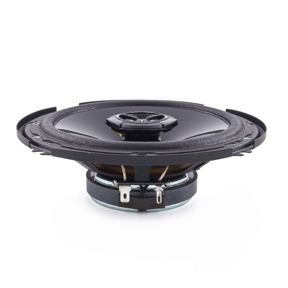JVC CS-DR621 tweeter detail showing PEI dome for clearer highs