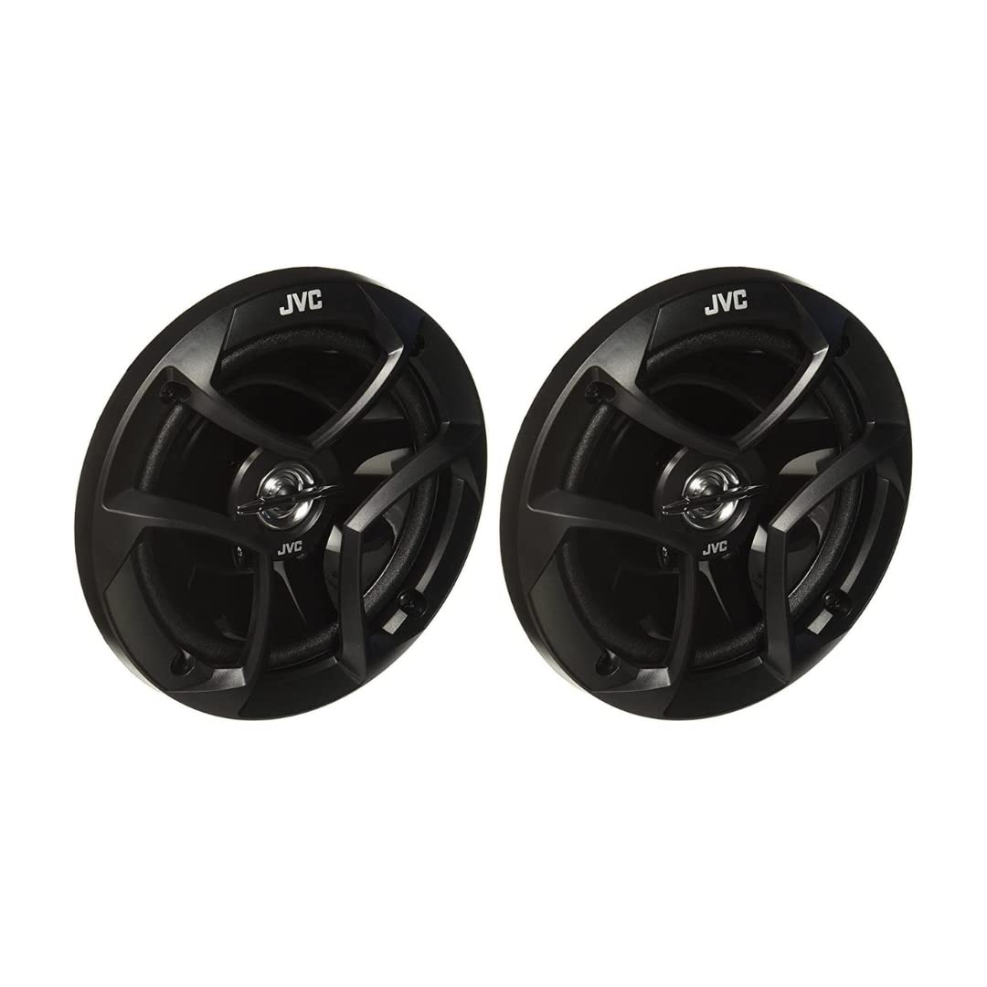 JVC CS-J620 PEI tweeter detail showing dome for crisp high-frequency clarity