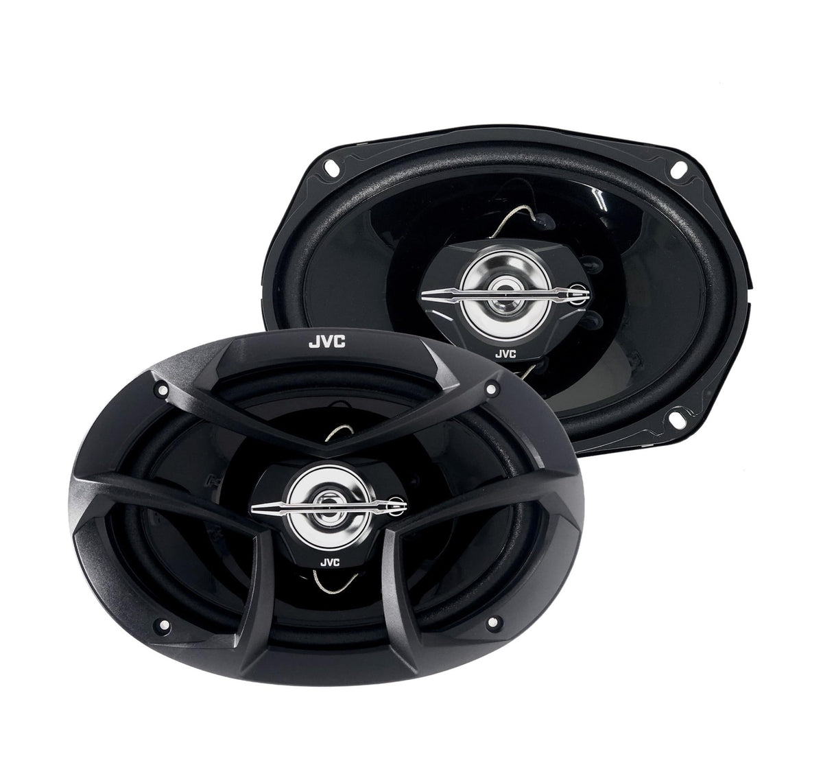 JVC CS-J6930 6x9 carbon mica woofer for deep, punchy bass and tight mids.