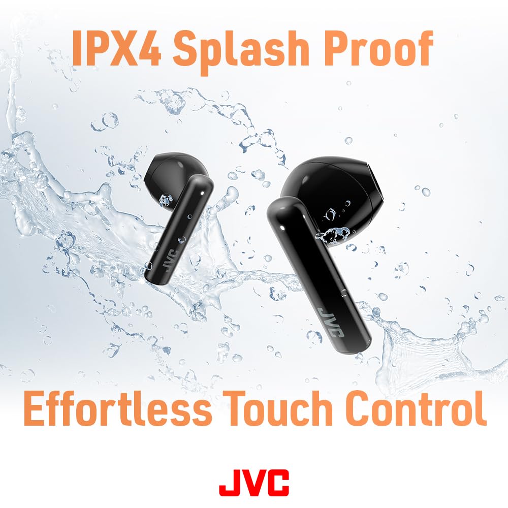 JVC Earbuds 30-hours-playback extends listening with the compact charging case