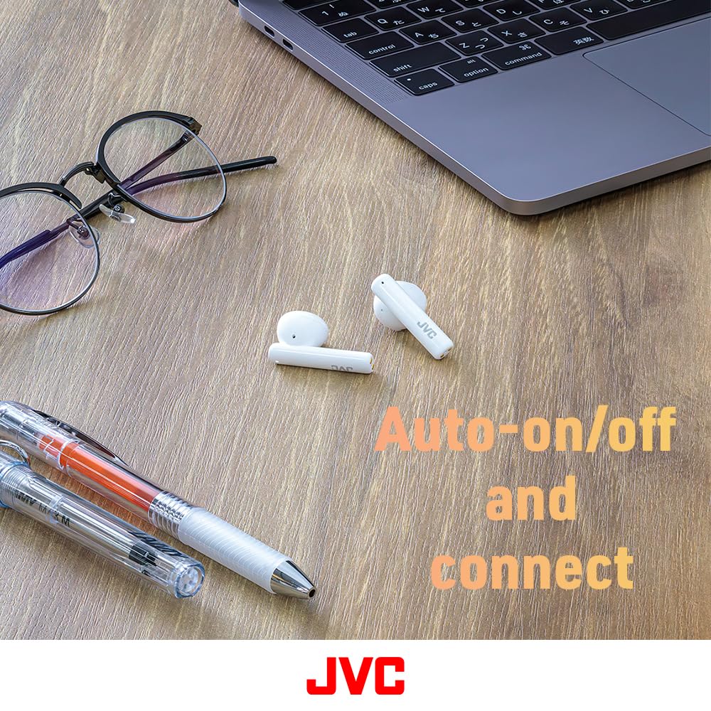 JVC Earbuds lightweight-design offers comfortable fit for long sessions