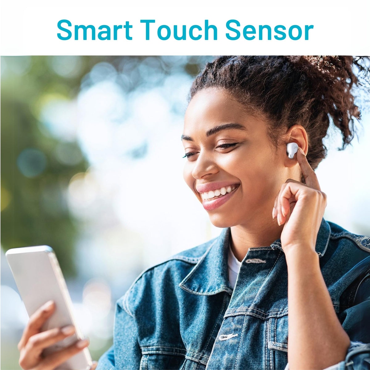 JVC earbuds touch controls and sound modes for tailored listening.