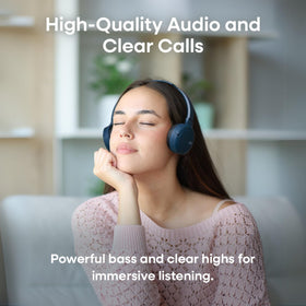 JVC inline remote and mic detail for clear calls and quick volume control