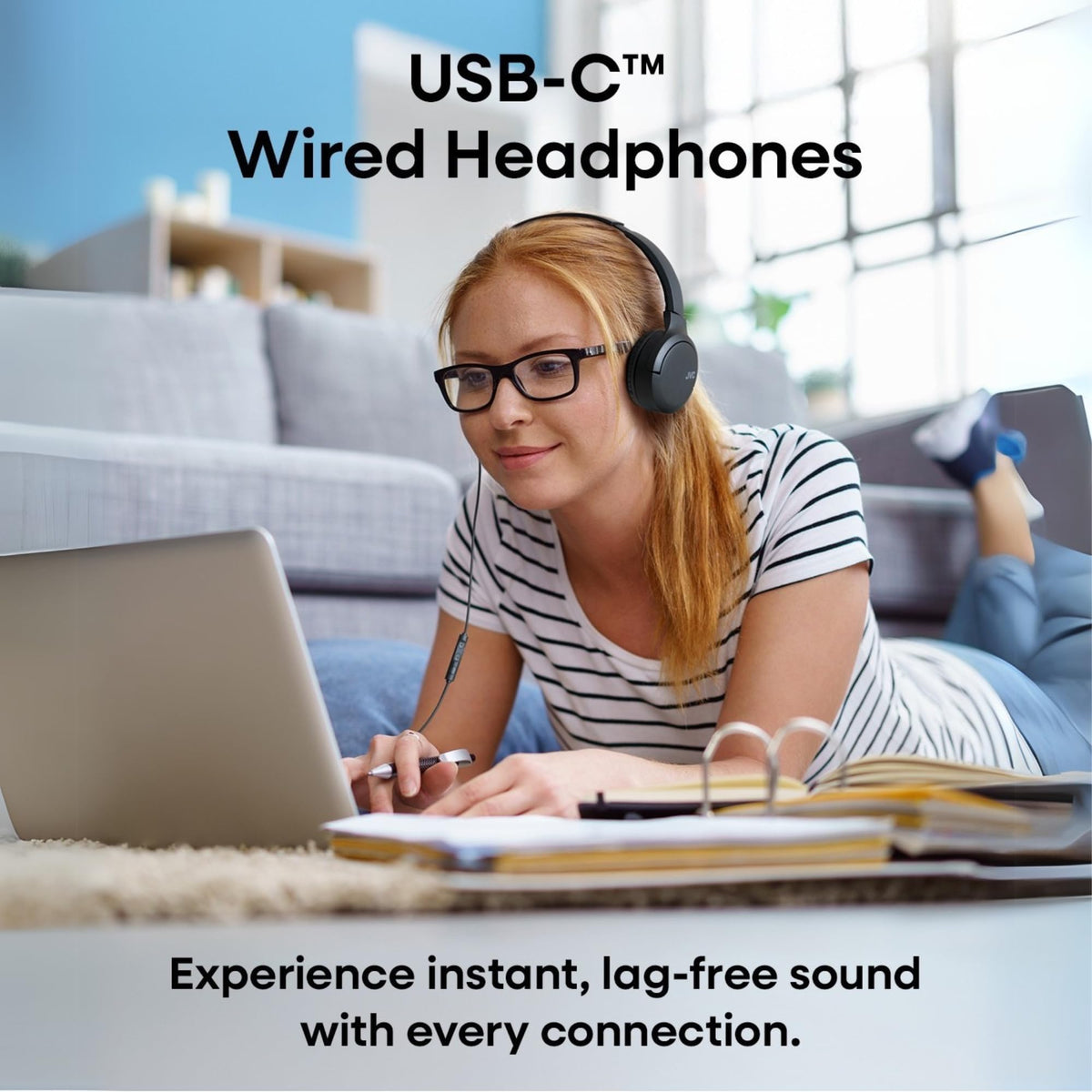 JVC HA-S33UC white color option for clean setups.