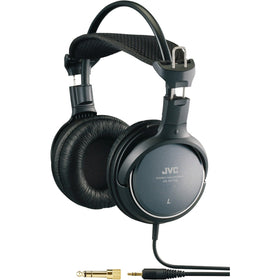 JVC HARX700 front view showing full‑size cups and sturdy build for immersive sound