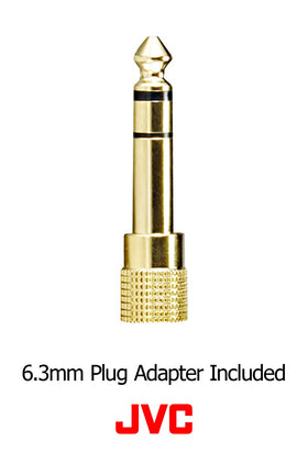 JVC HARX700 side profile displaying over‑ear fit and balanced weight distribution
