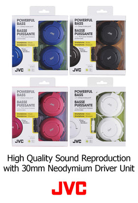 Travel-friendly blue HASR185A headphones ready to carry
