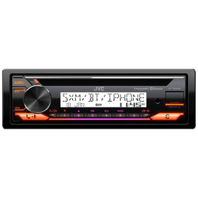 JVC KD-T92MBS back panel connections enabling flexible wiring to speakers and amps