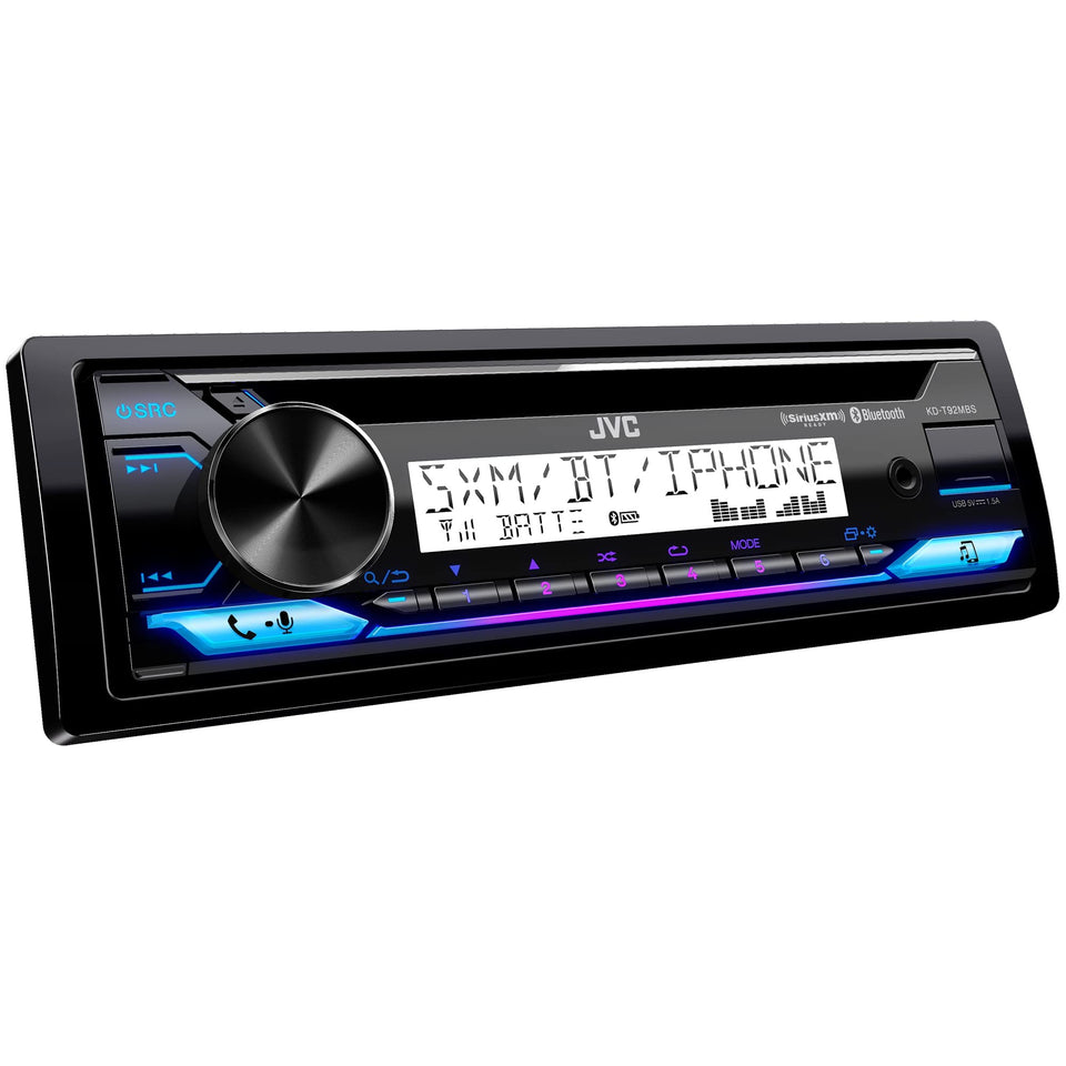 JVC KD-T92MBS front panel display for outdoor readability