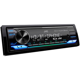 JVC KD-X480BHS Bluetooth module enables hands-free calls and wireless streaming.