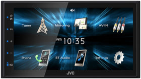 JVC KW-M150BT 6.75-inch touchscreen for easy on-road control